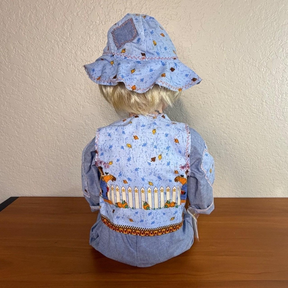Cheri McAfoose Royal Vienna Doll 1998 Special Edition 84/200 Scarecrow Boy 24" - Picture 12 of 15